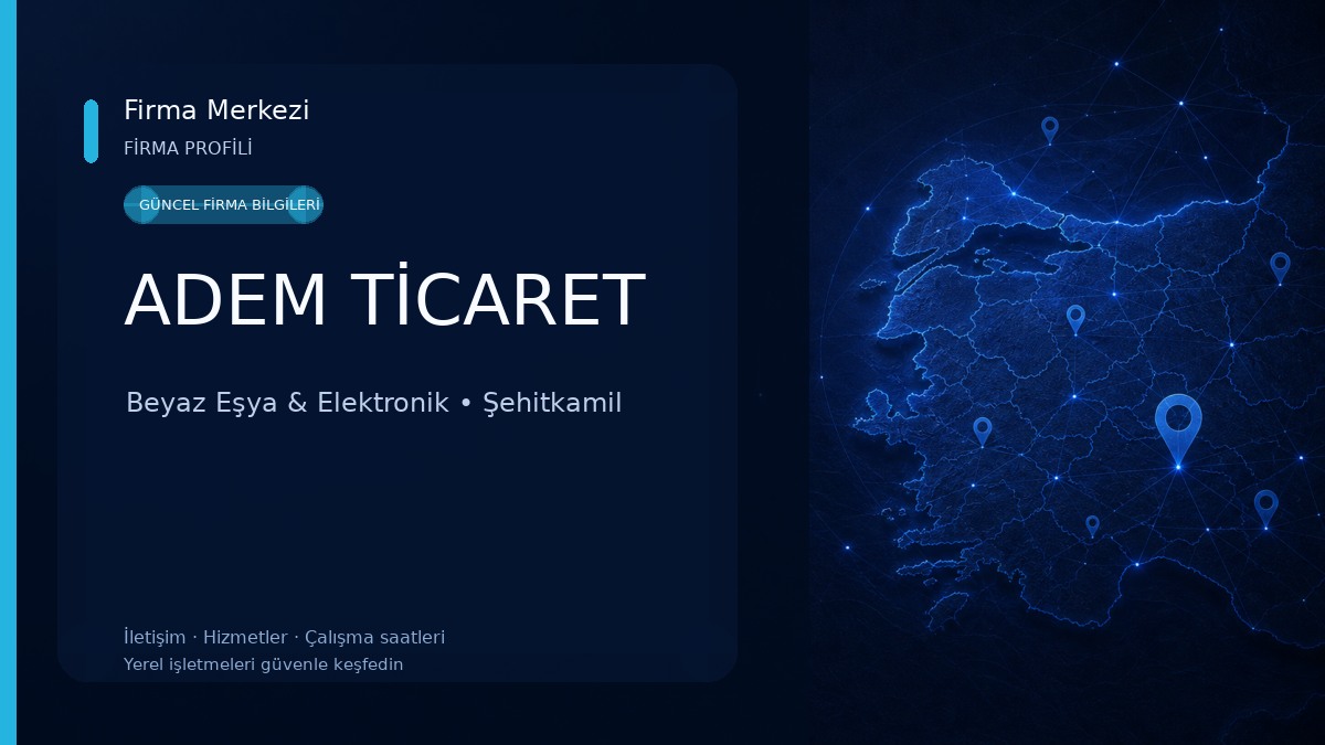 ADEM TİCARET Beyaz Eşya & Elektronik