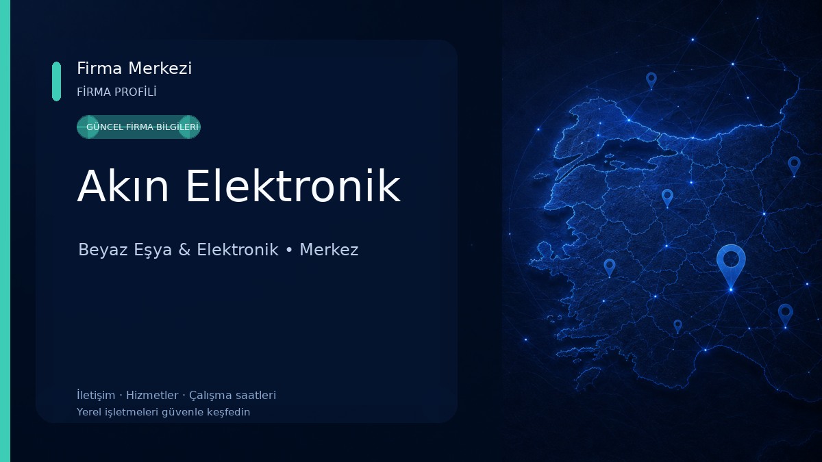 Akın Elektronik Beyaz Eşya & Elektronik