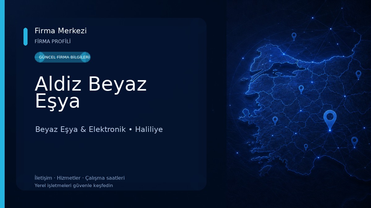 Aldiz Beyaz Eşya Beyaz Eşya & Elektronik
