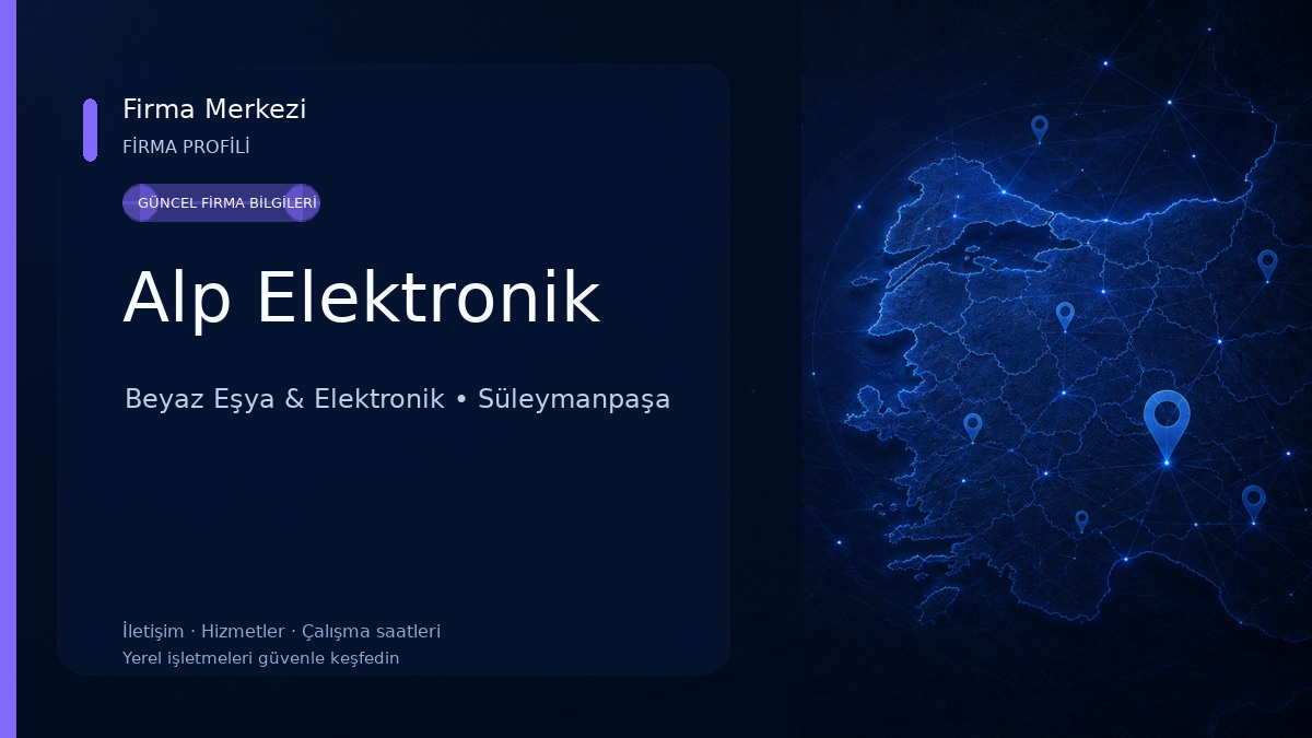 Alp Elektronik Beyaz Eşya & Elektronik