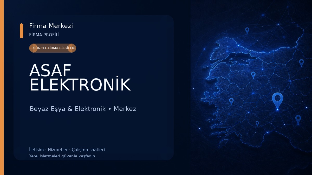 ASAF ELEKTRONİK 