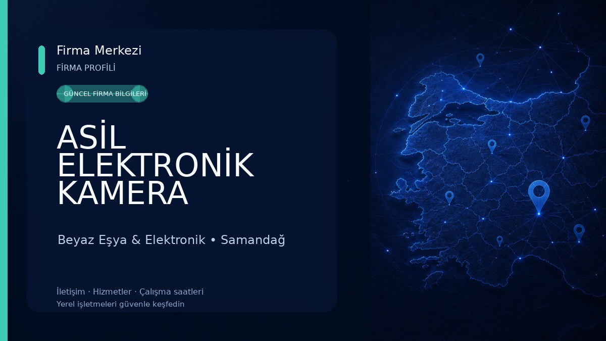 ASİL ELEKTRONİK KAMERA GÜVENLİK,UYDU,SES VE GÖRÜNTÜ SİSTEMLERİ KURULUM ARIZA ONARIM VE MONTAJI Beyaz Eşya & Elektronik