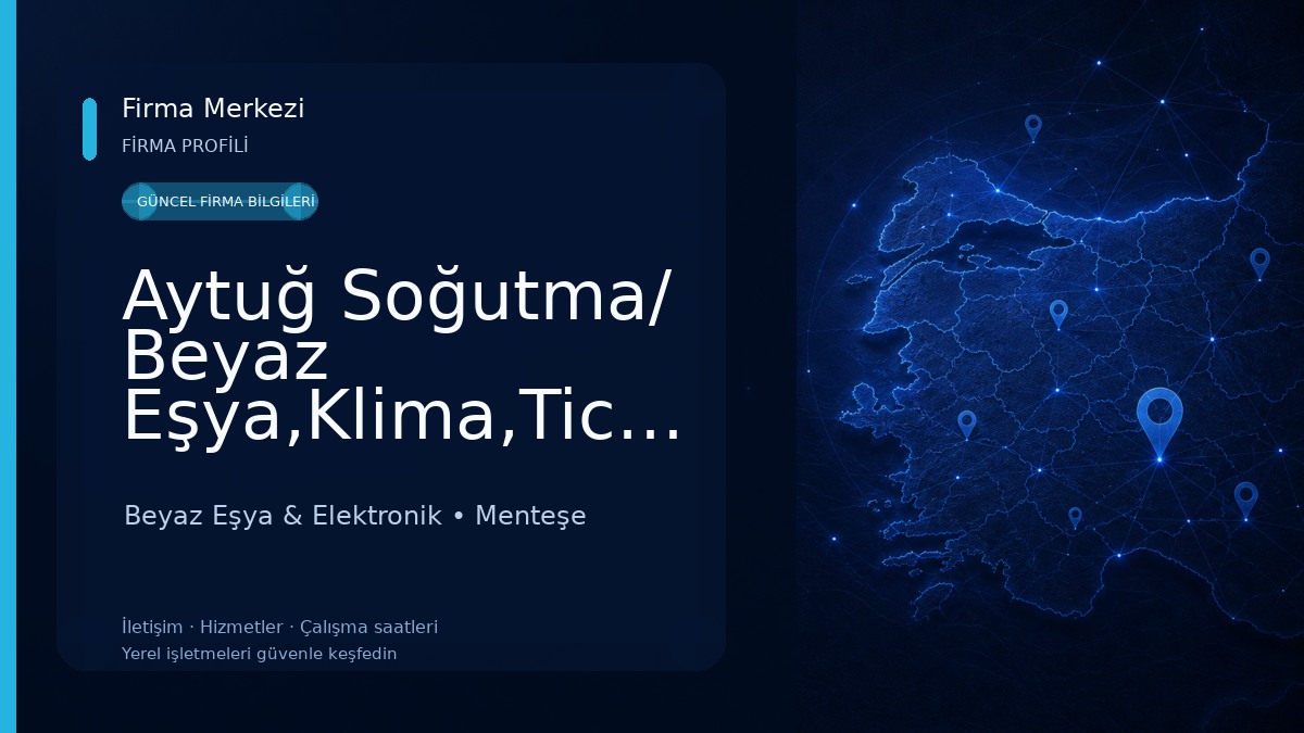 Aytuğ Soğutma/ Beyaz Eşya,Klima,Ticari Soğutucu Servisi Beyaz Eşya & Elektronik