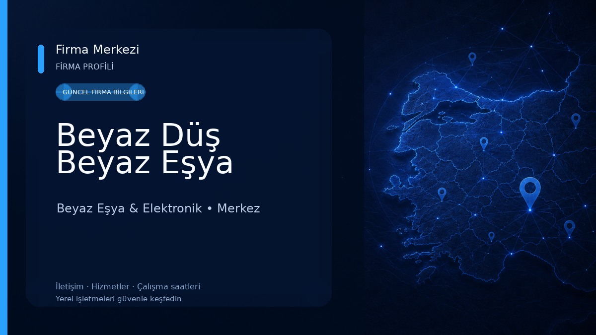 Beyaz Düş Beyaz Eşya Beyaz Eşya & Elektronik