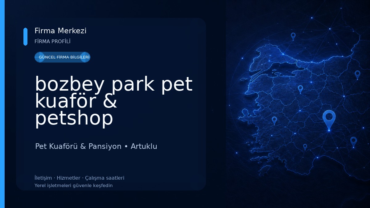 bozbey park pet kuaför & petshop 
