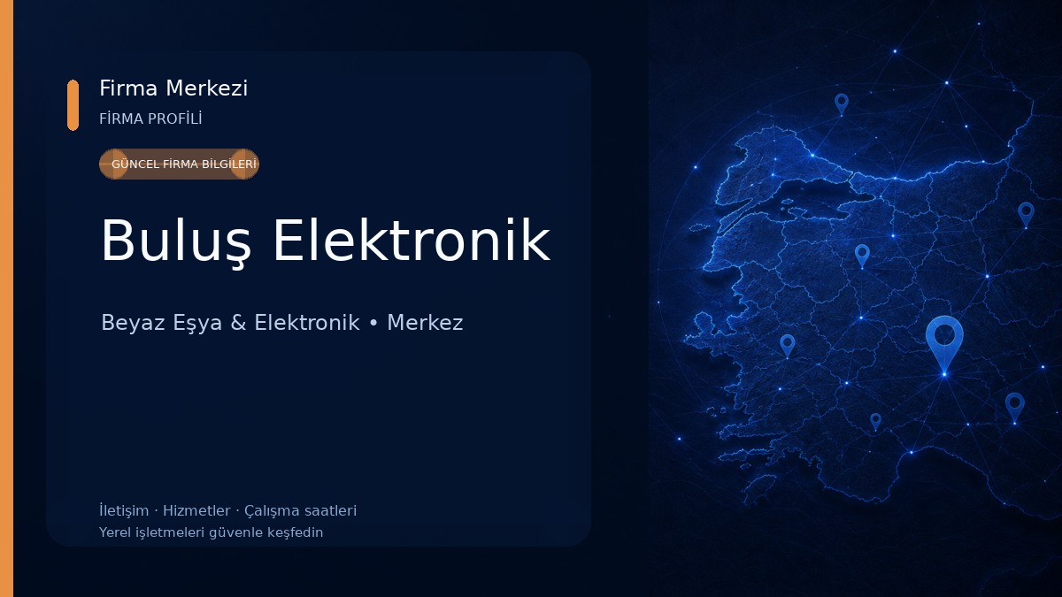 Buluş Elektronik Beyaz Eşya & Elektronik