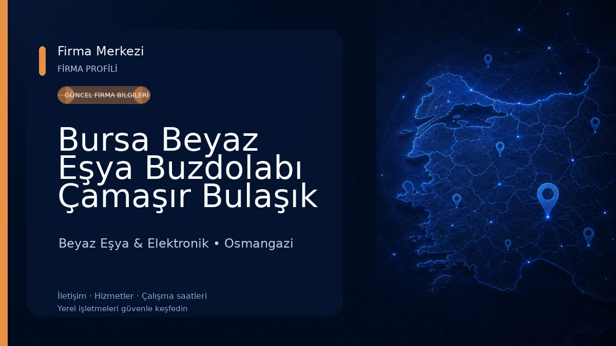Bursa Beyaz Eşya Buzdolabı Çamaşır Bulaşık Kombi Klima Tamircisi | Arızalı Alım, İkinci El Satış Beyaz Eşya & Elektronik