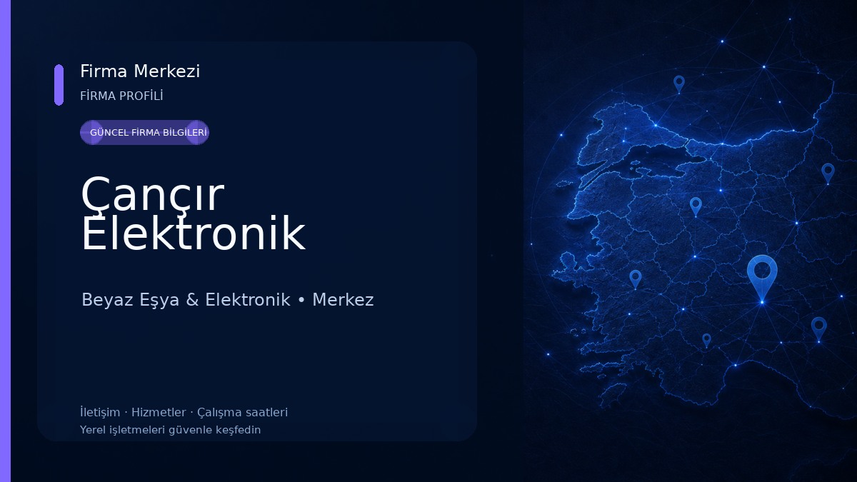 Çançır Elektronik Beyaz Eşya & Elektronik