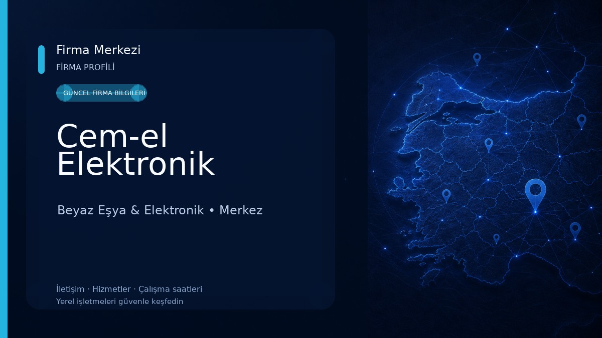 Cem-el Elektronik Beyaz Eşya & Elektronik