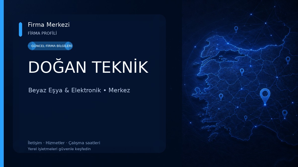 DOĞAN TEKNİK Beyaz Eşya & Elektronik