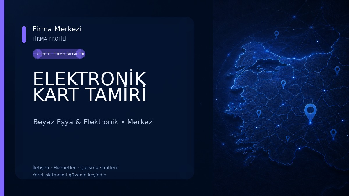 ELEKTRONİK KART TAMİRİ Beyaz Eşya & Elektronik