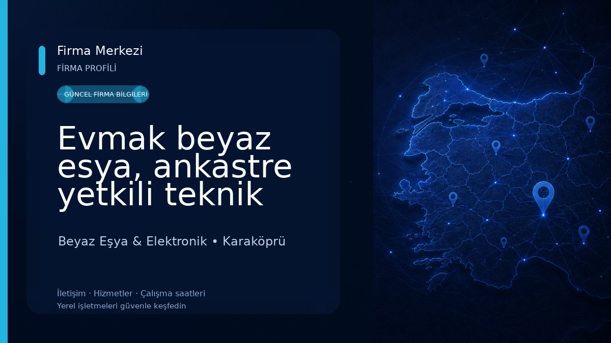 Evmak beyaz esya, ankastre yetkili teknik servis satis Beyaz Eşya & Elektronik