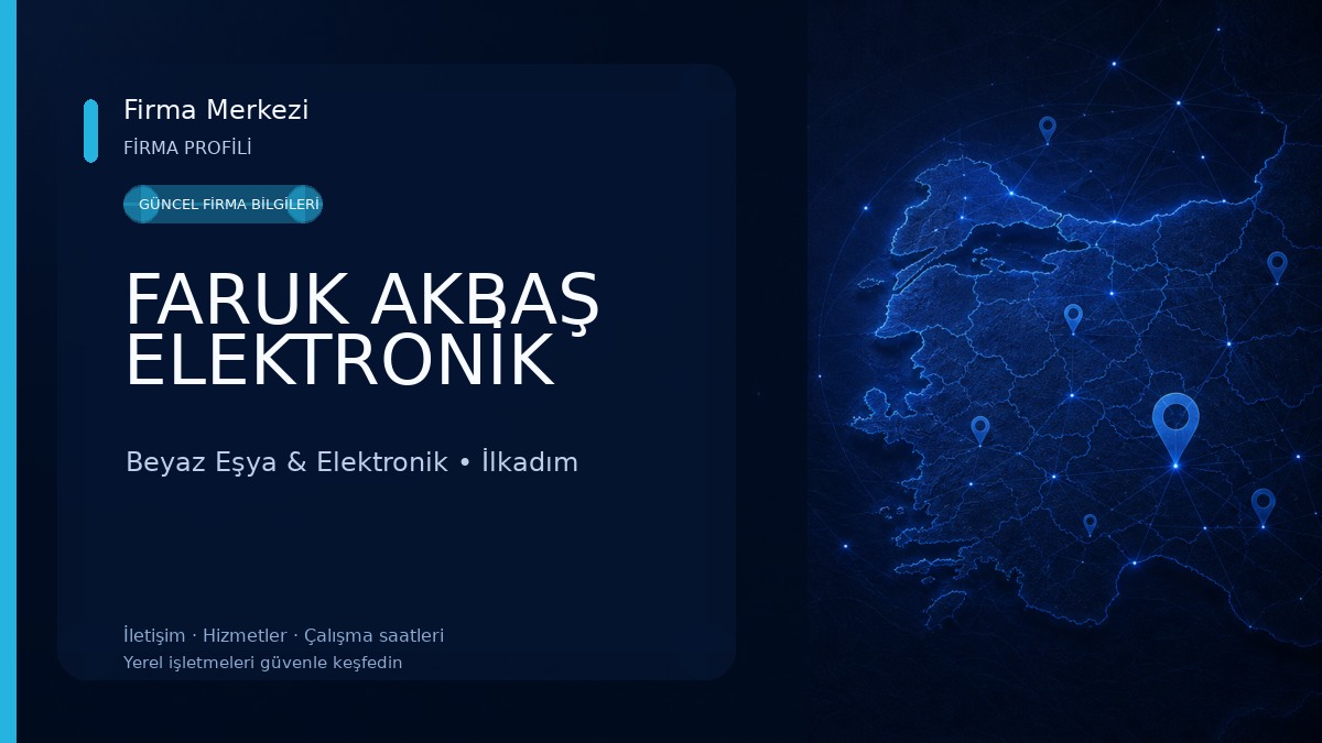 FARUK AKBAŞ ELEKTRONİK Beyaz Eşya & Elektronik