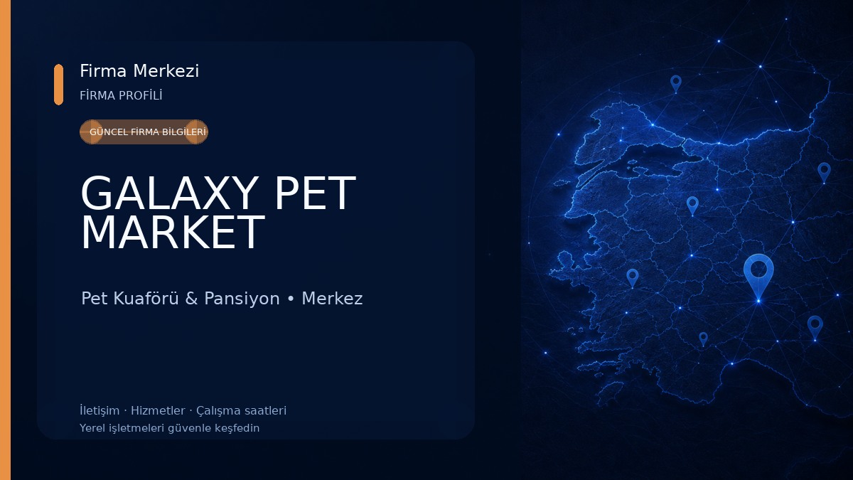 GALAXY PET MARKET Pet Kuaförü & Pansiyon