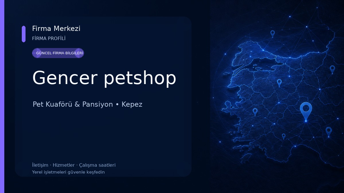 Gencer petshop Pet Kuaförü & Pansiyon