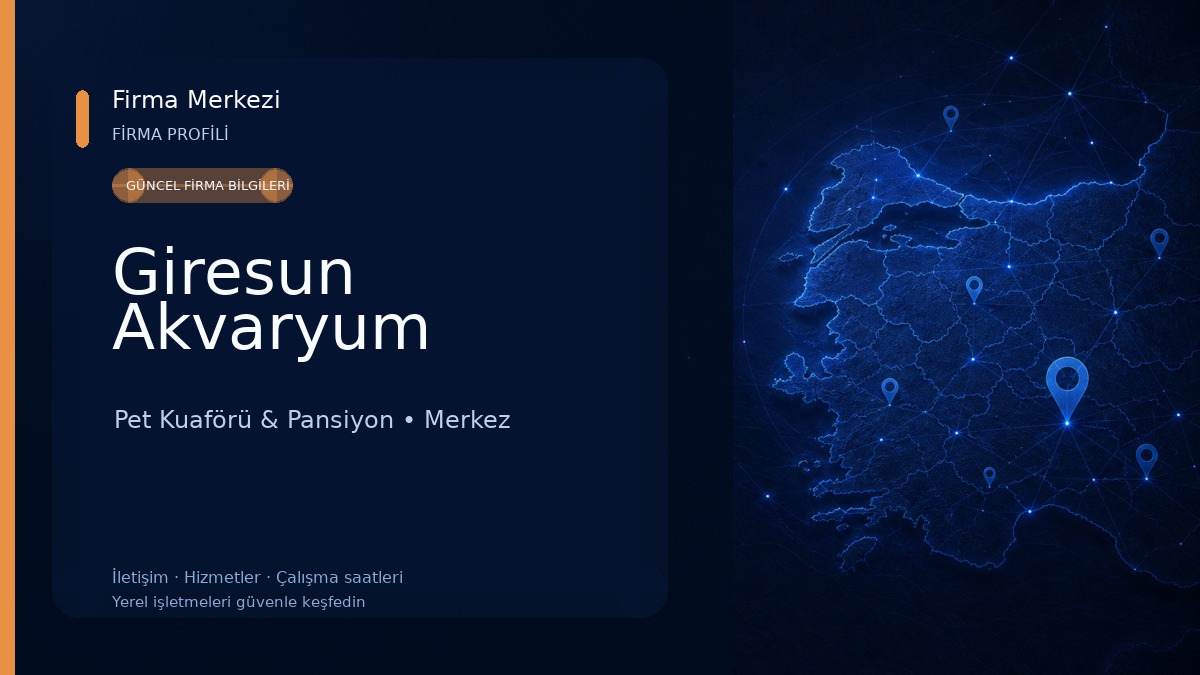 Giresun Akvaryum Pet Kuaförü & Pansiyon