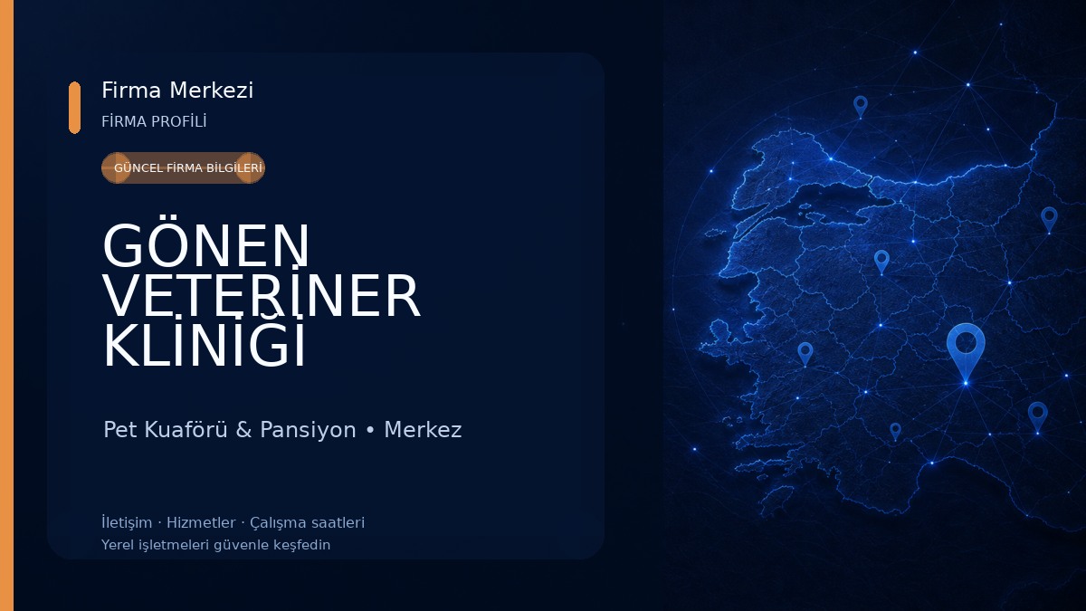 GÖNEN VETERİNER KLİNİĞİ Pet Kuaförü & Pansiyon