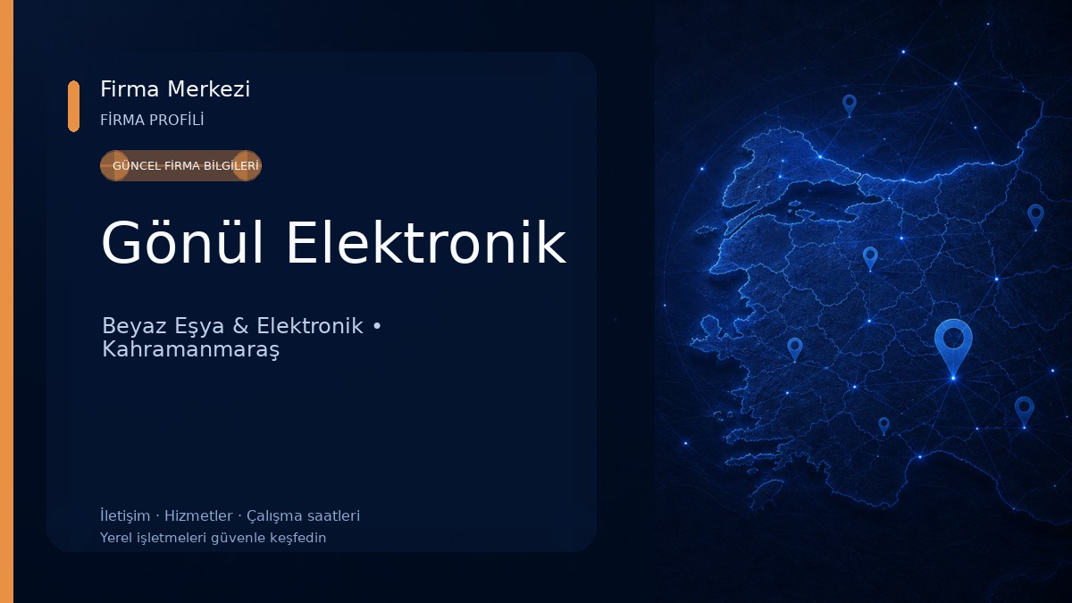 Gönül Elektronik Beyaz Eşya & Elektronik