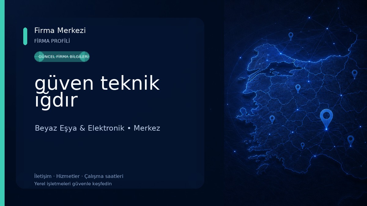 güven teknik ığdır Beyaz Eşya & Elektronik