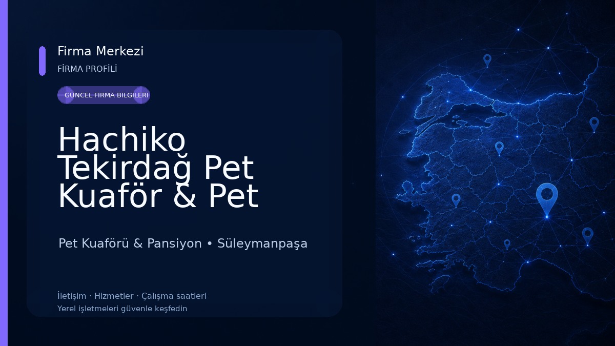 Hachiko Tekirdağ Pet Kuaför & Pet hotel & Pet kuaför eğitimi Pet Kuaförü & Pansiyon