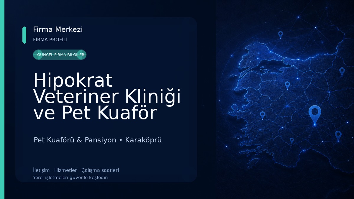 Hipokrat Veteriner Kliniği ve Pet Kuaför Merkezi 