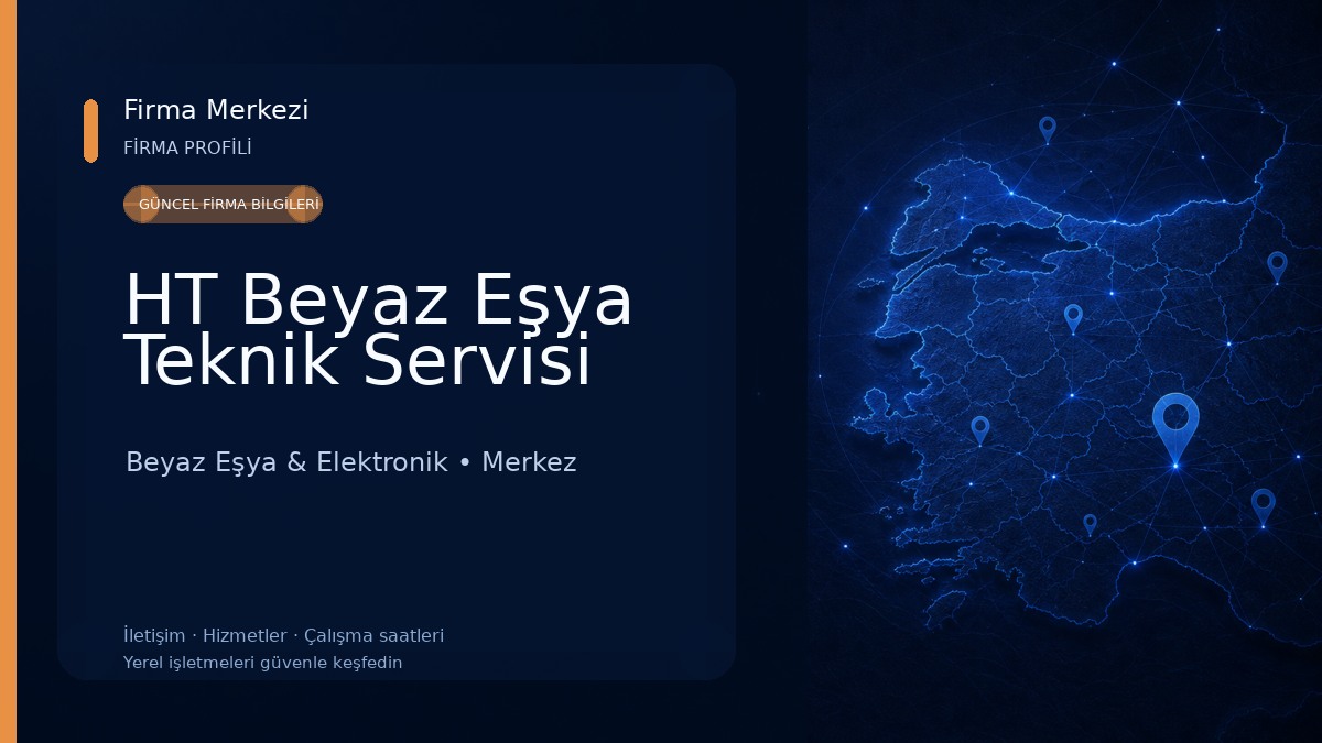 HT Beyaz Eşya Teknik Servisi Beyaz Eşya & Elektronik
