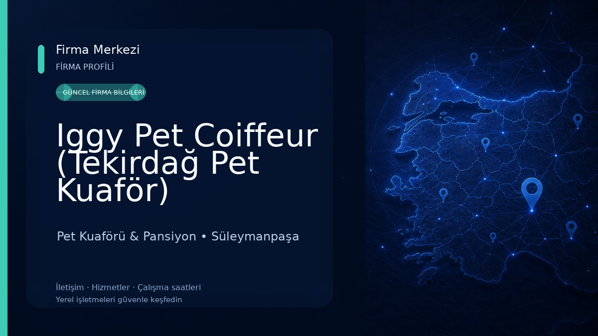 Iggy Pet Coiffeur (Tekirdağ Pet Kuaför) Pet Kuaförü & Pansiyon