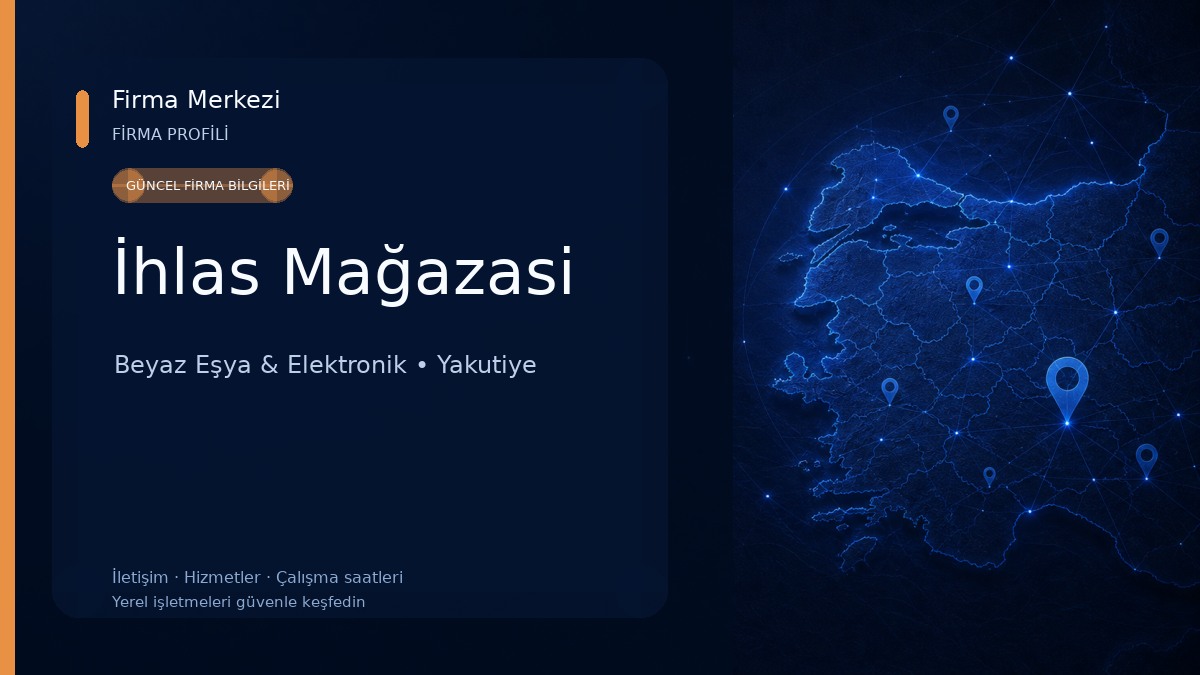 İhlas Mağazasi Beyaz Eşya & Elektronik