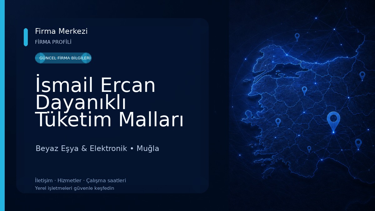 İsmail Ercan Dayanıklı Tüketim Malları Beyaz Eşya & Elektronik