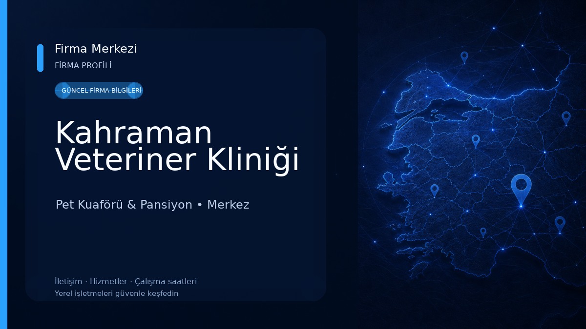 Kahraman Veteriner Kliniği 