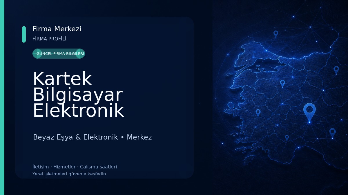 Kartek Bilgisayar Elektronik Beyaz Eşya & Elektronik