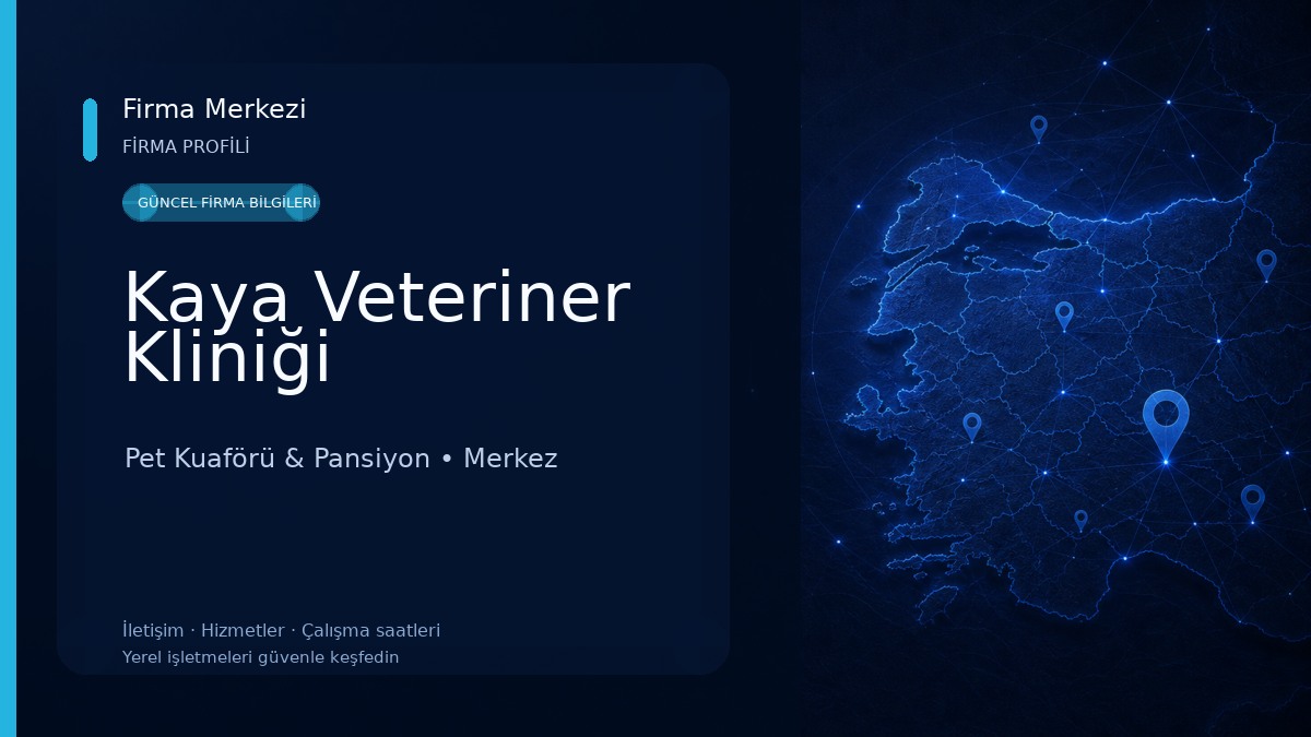 Kaya Veteriner Kliniği Pet Kuaförü & Pansiyon