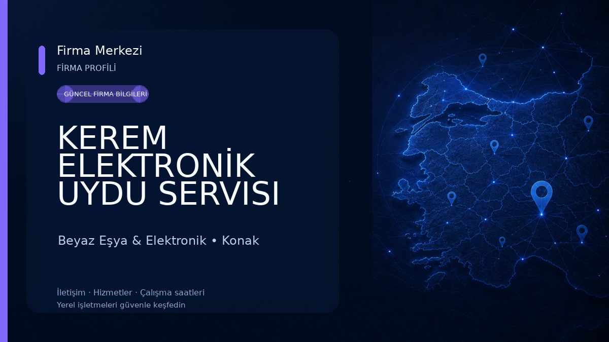 KEREM ELEKTRONİK UYDU SERVISI TV TAMIRI Beyaz Eşya & Elektronik