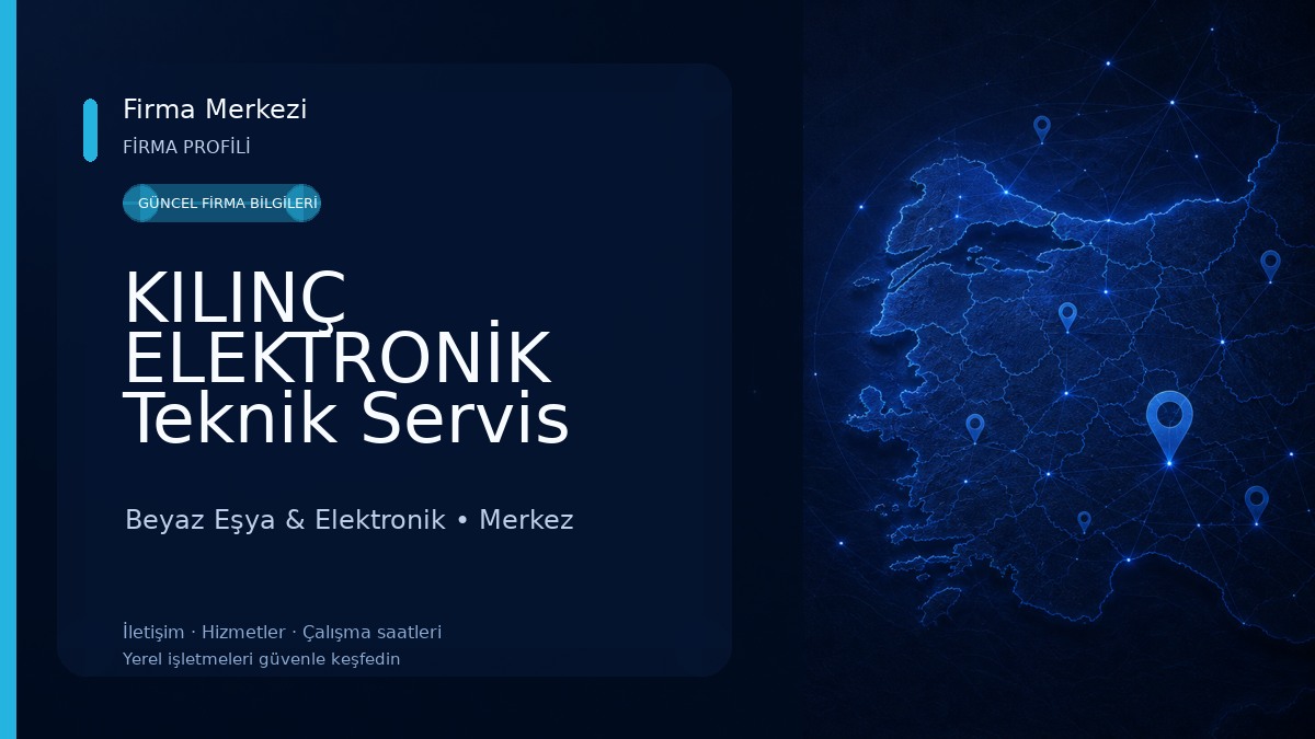 KILINÇ ELEKTRONİK Teknik Servis çanak anten ayarı, uydu tamiri çanak anten kurulumu Güvenlik kamera sistemleri Beyaz Eşya & Elektronik