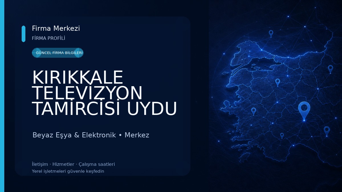 KIRIKKALE TELEVİZYON TAMİRCİSİ UYDU MONTAJ SÜPER ELEKTRONİK Beyaz Eşya & Elektronik