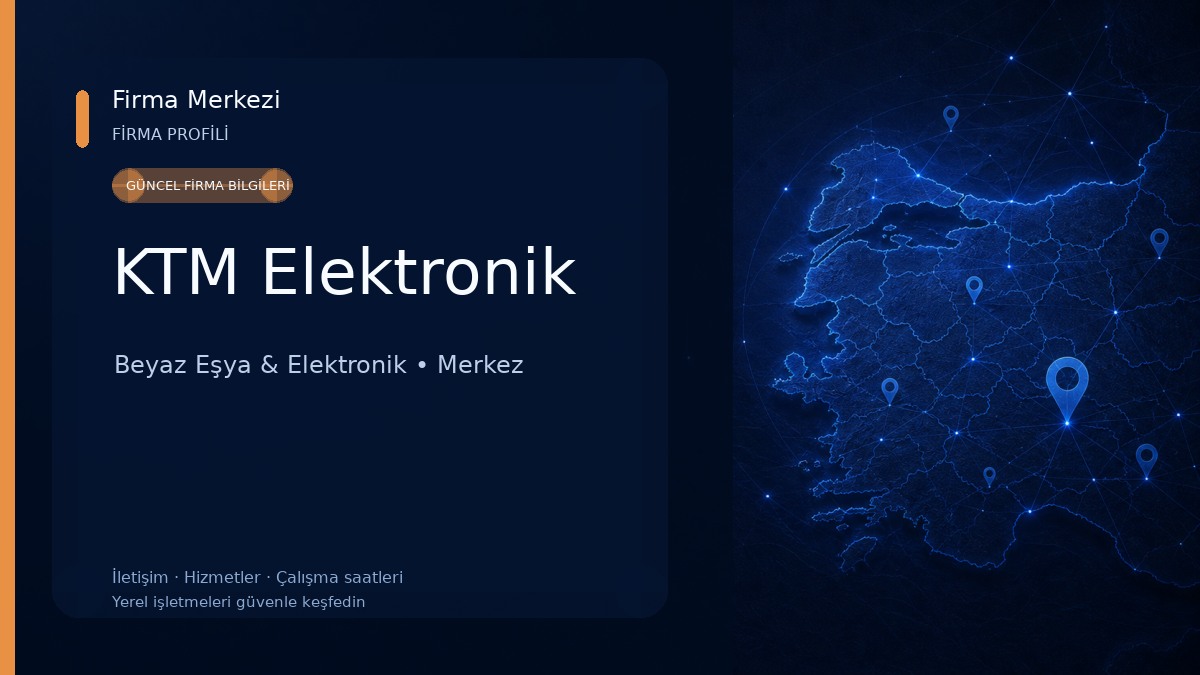 KTM Elektronik Beyaz Eşya & Elektronik