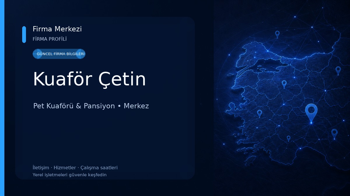 Kuaför Çetin Pet Kuaförü & Pansiyon