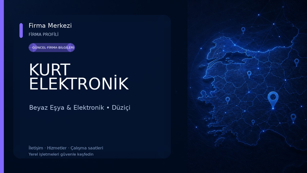 KURT ELEKTRONİK Beyaz Eşya & Elektronik