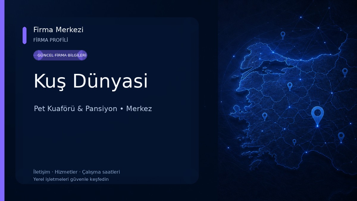 Kuş Dünyasi Pet Kuaförü & Pansiyon