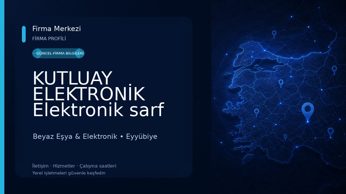 KUTLUAY ELEKTRONİK Elektronik sarf malzemeleri ve lcd tv led çeşitleri ş.urfa yetkili bayi Beyaz Eşya & Elektronik