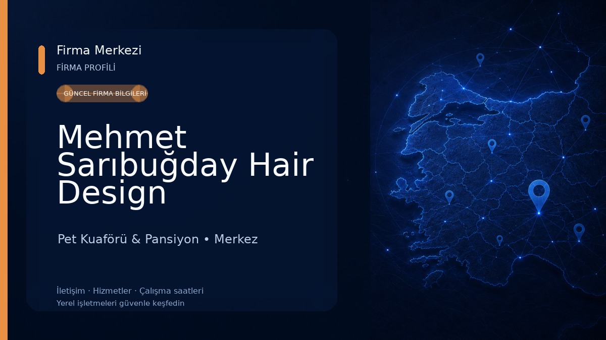 Mehmet Sarıbuğday Hair Design Pet Kuaförü & Pansiyon