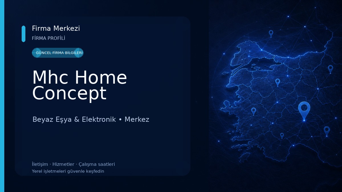 Mhc Home Concept Beyaz Eşya & Elektronik