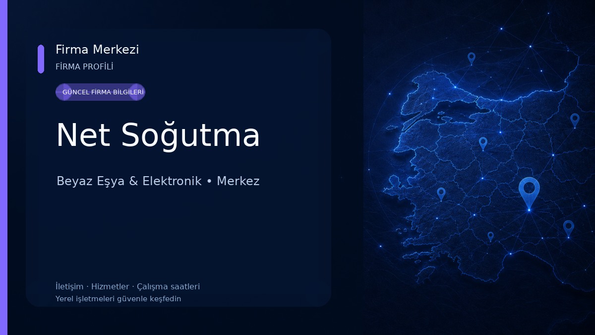Net Soğutma Beyaz Eşya & Elektronik