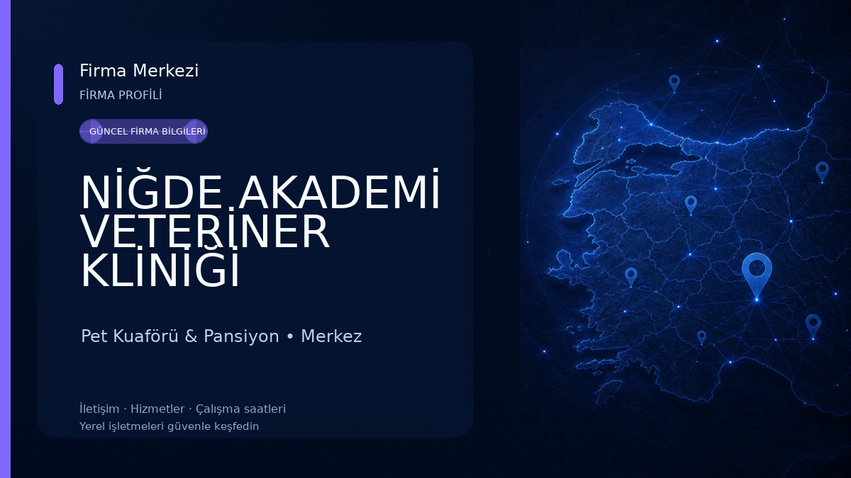 NİĞDE AKADEMİ VETERİNER KLİNİĞİ Pet Kuaförü & Pansiyon