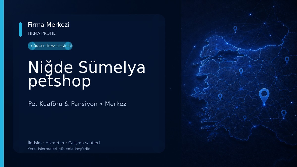 Niğde Sümelya petshop Pet Kuaförü & Pansiyon