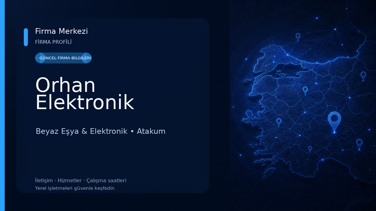 Orhan Elektronik Beyaz Eşya & Elektronik