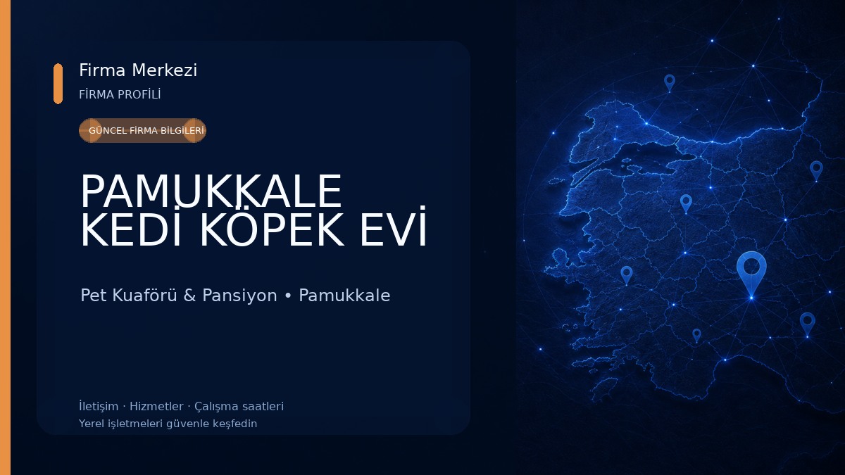 PAMUKKALE KEDİ KÖPEK EVİ 