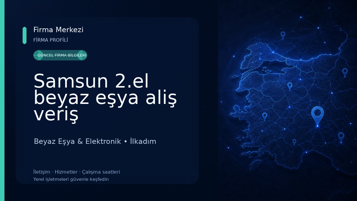 Samsun 2.el beyaz eşya aliş veriş Beyaz Eşya & Elektronik