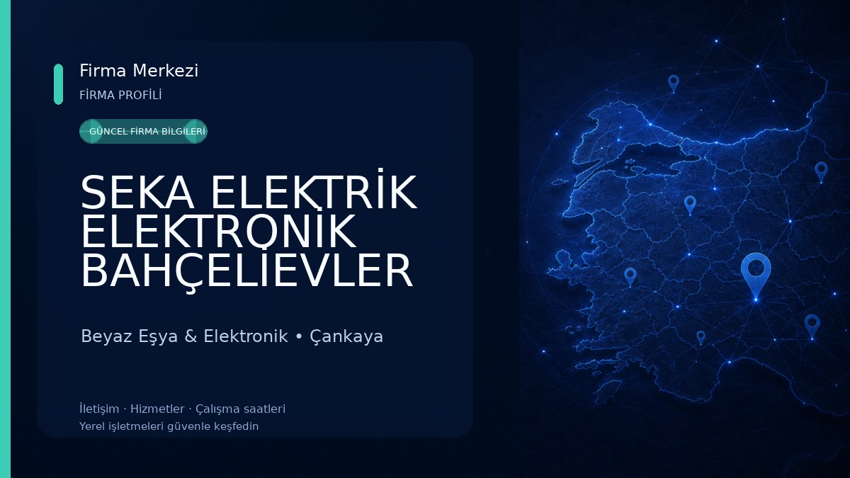 SEKA ELEKTRİK ELEKTRONİK BAHÇELİEVLER Beyaz Eşya & Elektronik