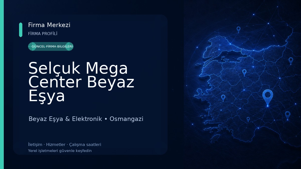Selçuk Mega Center Beyaz Eşya Beyaz Eşya & Elektronik